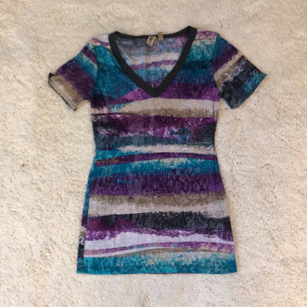 V-neck top